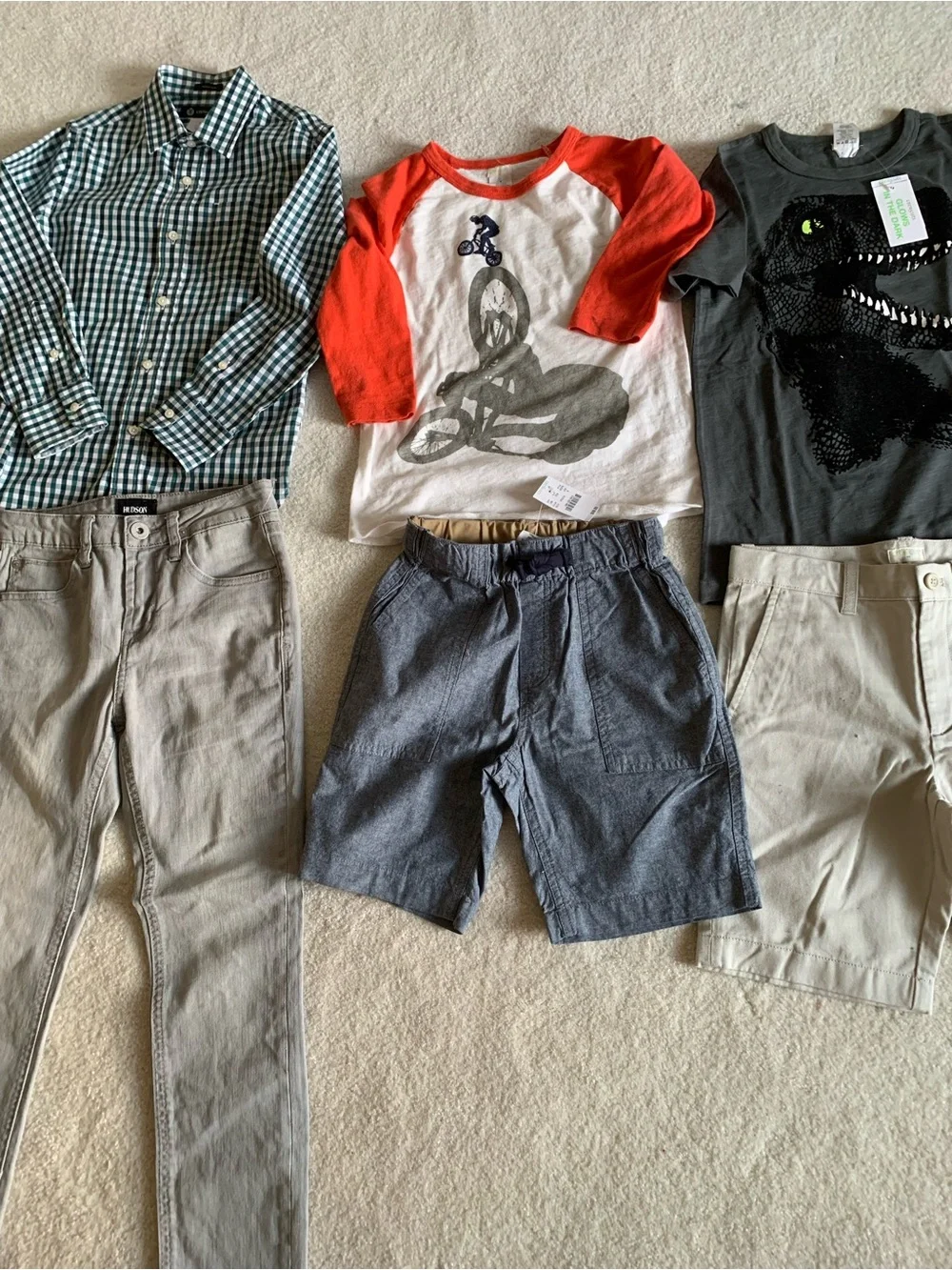 Boys Size 7/8 Premium Clothing Bundle – Mostly New with Tags! Crewcuts + GAP